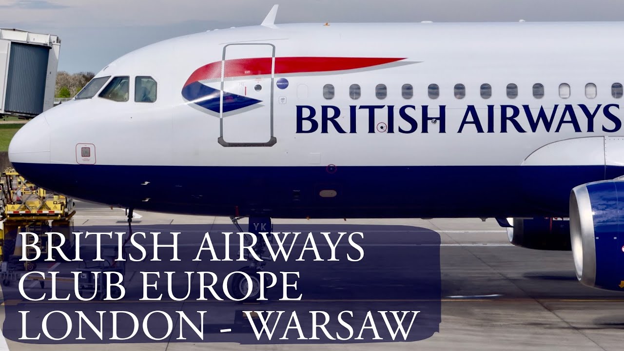 British Airways Club Europe | Heathrow ➡️ Warsaw