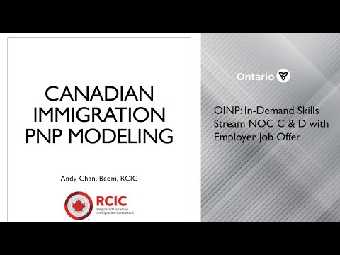 OINP In-Demand Worker Stream calculation