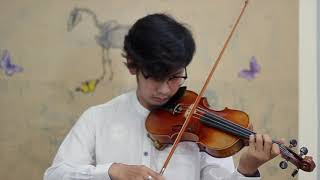 Iqbal Harja Maulana - Sonata for Violin No. 1 in G minor, i. Adagio BWV 1001, J.S. Bach