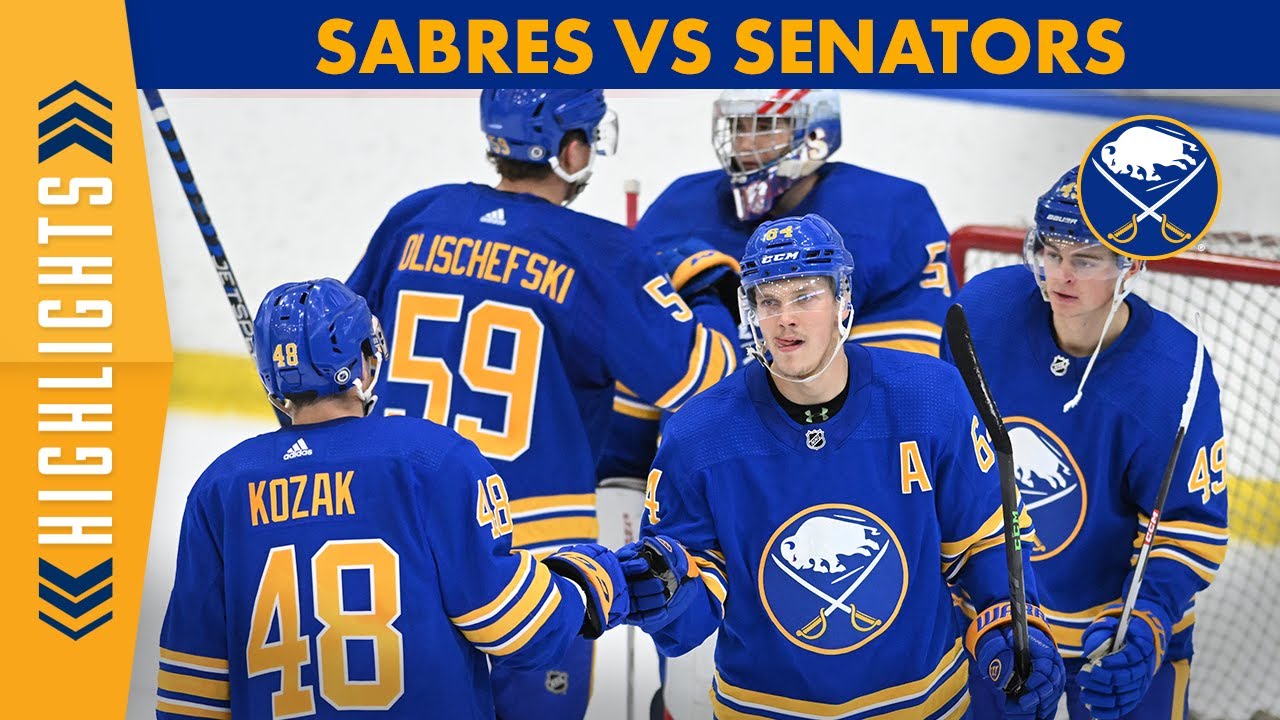 Buffalo Sabres Defeat Ottawa Senators 64 In 2022 Prospects Challenge