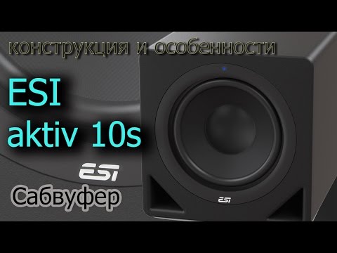 Обзор ESI aktiv 10s. Конструкция и особенности