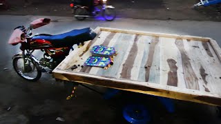 Highly Skilled Labor Making Loader Rickshaw