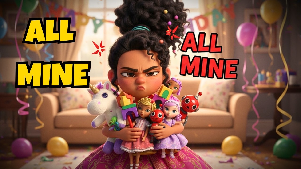 Alessia Kept All Her Toys to Herself… Until She Lost Everyone! | Moral Story for Kids