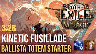 [PoE 3.28] Kinetic Fusillade Totem Ascendant Build - IN DEPTH League Starter Guide | Mirage League