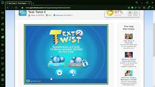 Text Twist Gameplay 1 | Nostalgia Games screenshot 2