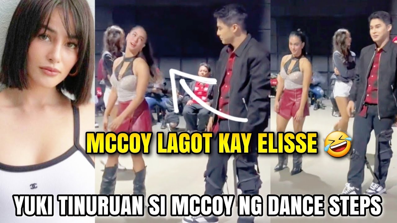 Mccoy De Leon and Yuki Takahashi dance PRACTICE LAGOT raw kay Elisse Joson say ng mga netizens