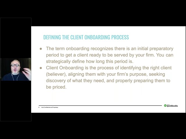 QuickBooks video thumbnail Client Onboarding Process with Jason M Blumer