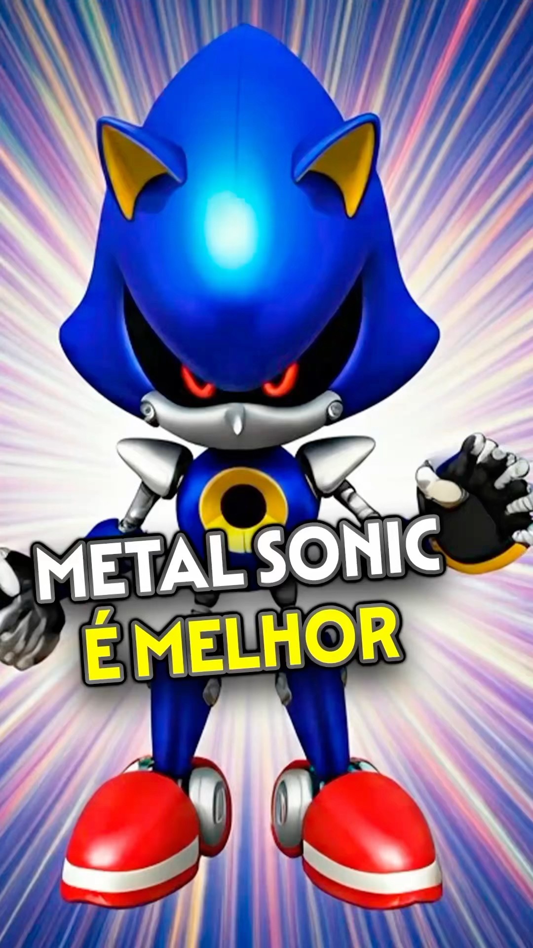 Metal Sonic é mais forte que o Sonic? #sonic #metalsonic