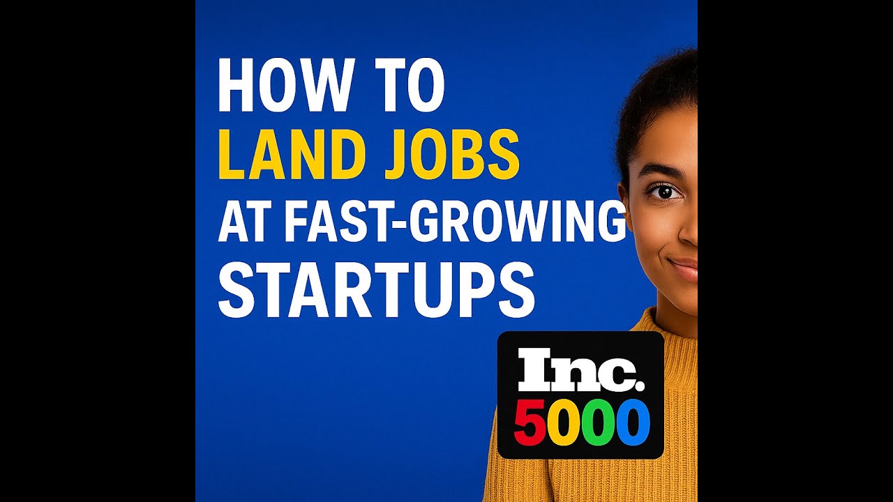 How to Land Jobs at Fast-Growing Startups | Using Inc. 5000 & Y Combinator Secrets