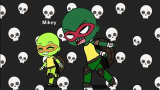 TMNT Gacha Life- Mikey torments Raph screenshot 3