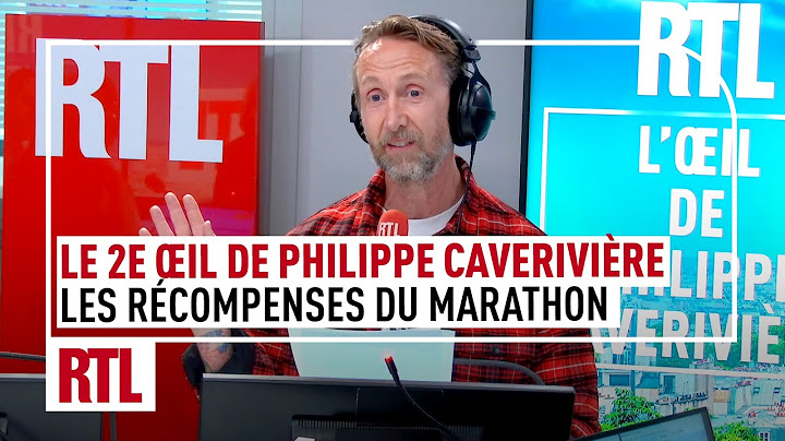 Les récompenses du marathon : Le 2e œil de Philippe Caverivière
