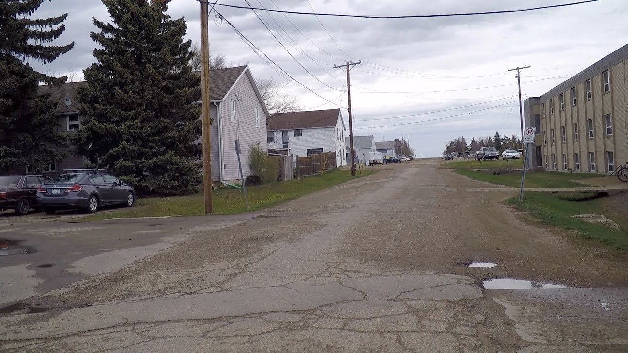 Caronport Saskatchewan Canada. Village near Moose Jaw City. Population