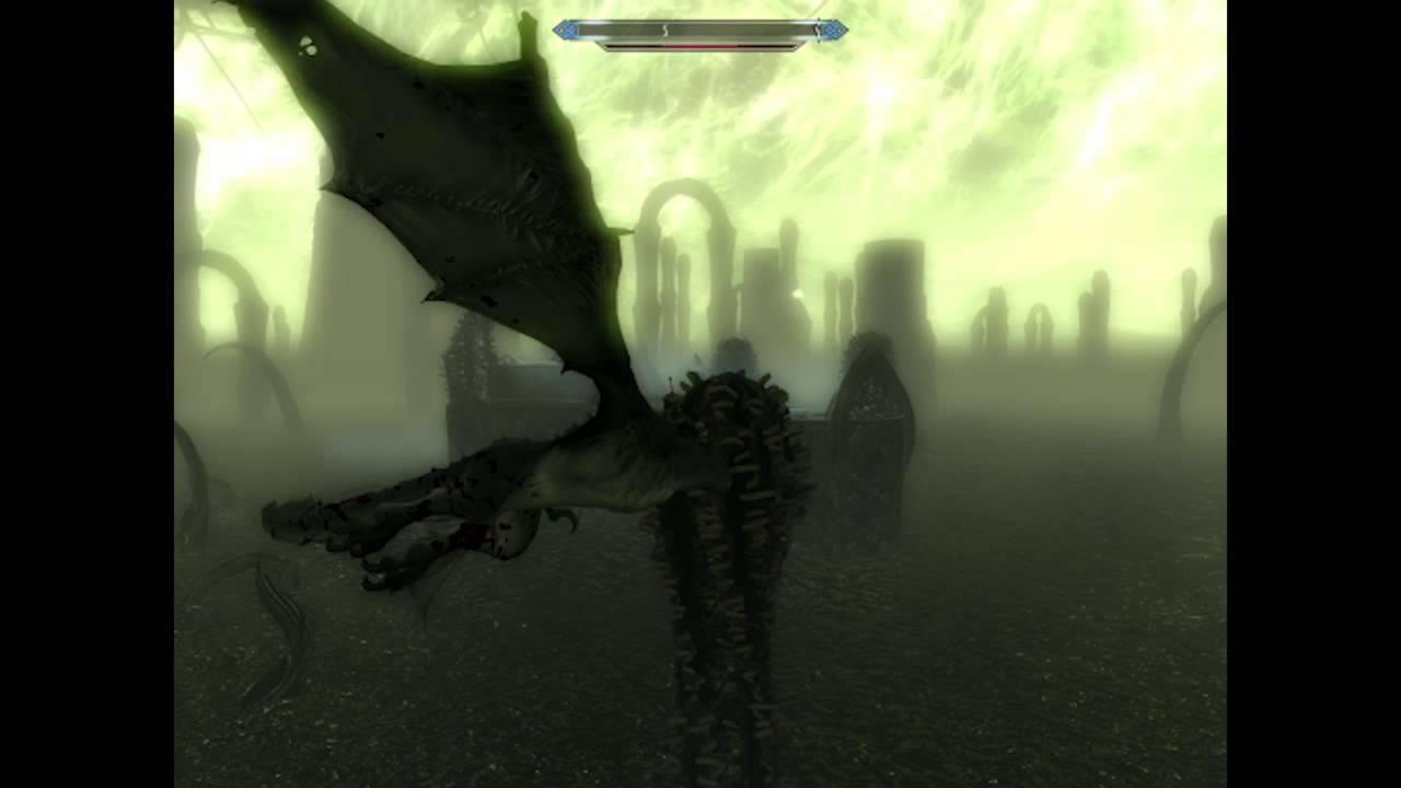 Game Fails: Skyrim "Proper Dragon riding position"