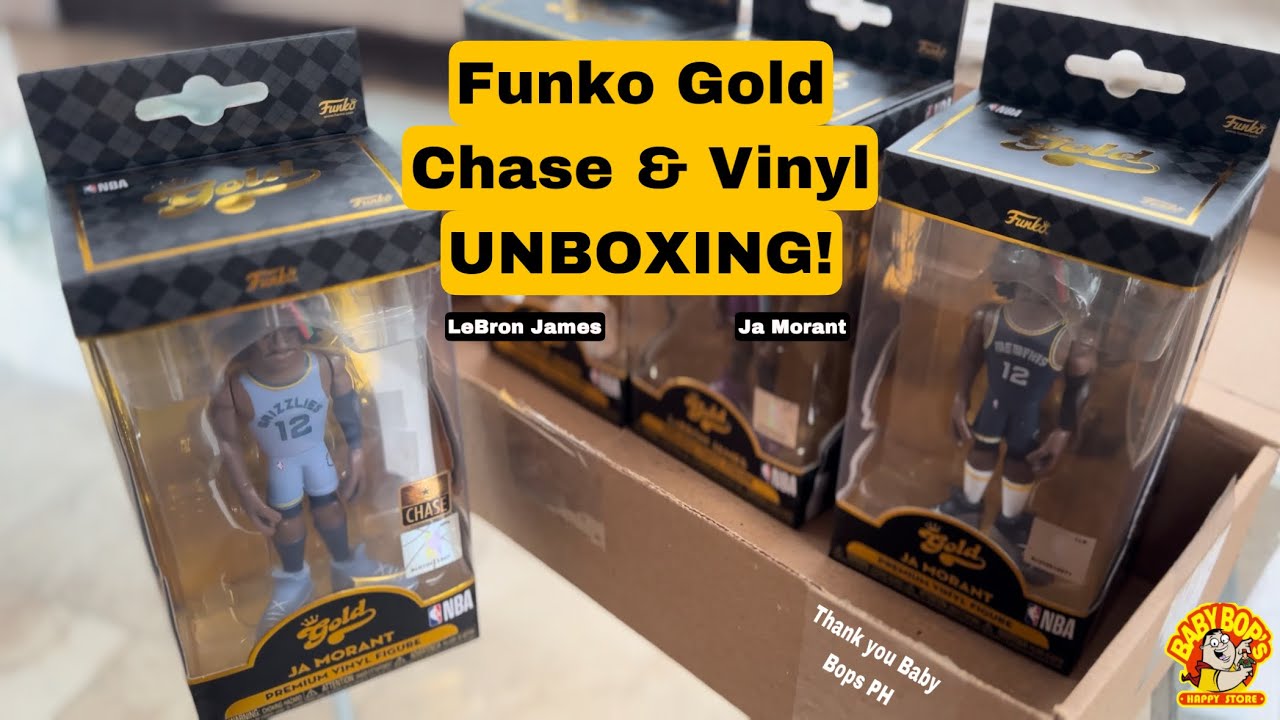 Funko Vinyl Gold 12: NBA - Ja Morant Vinyl Figure with Chase 