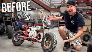 We Restored a Vintage Mini Bike in 24 HOURS for a Show (and WON!) | 1969 Powell Challenger Build