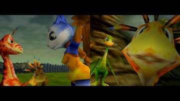 [N64] Dinosaur Planet (Dec 1st, 2000 Prototype) - Tied Up Krystal & Lightin