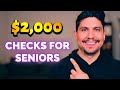 MANCHIN DID IT - $2,000 For Seniors (Social Security Update)