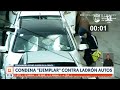 Condena &quot;ejemplar&quot; contra ladrón de autos: Colombiano estará 9 años en la cárcel