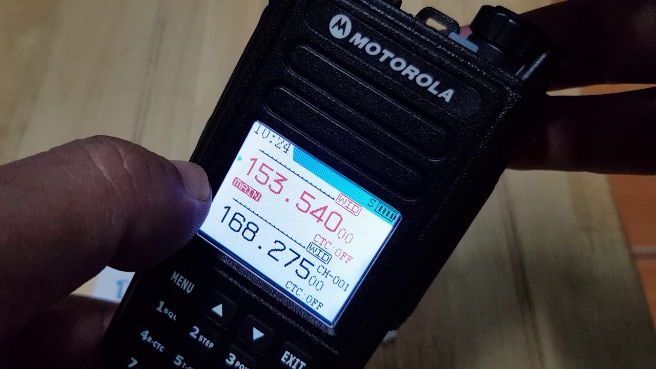 วิธีปรับสเตป Step Motorola GP2200