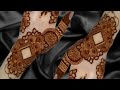 Stylish  attractive back hand mehndi designs ll easy latest arabic mehndi design l new henna design