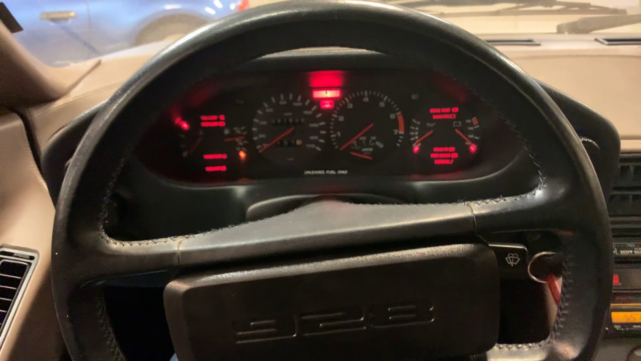 Porsche 928 cold start video YouTube