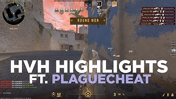 #CS2 HvH Highlights (4-6K) Owning HvH Scene ft. Plaguecheat.cc #plaguecheat