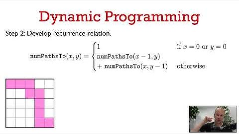 31251 Lecture 13.2: Counting paths with dynamic programming