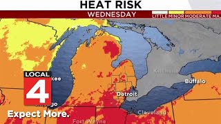 Metro Detroit weather forecast, June 10, 2026  -- 12 p.m. Update