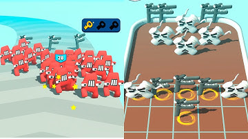 MAX LEVEL MERGE ALPHABET LORD RUN Merge Battles GamePlay - iOS, Android Part 5