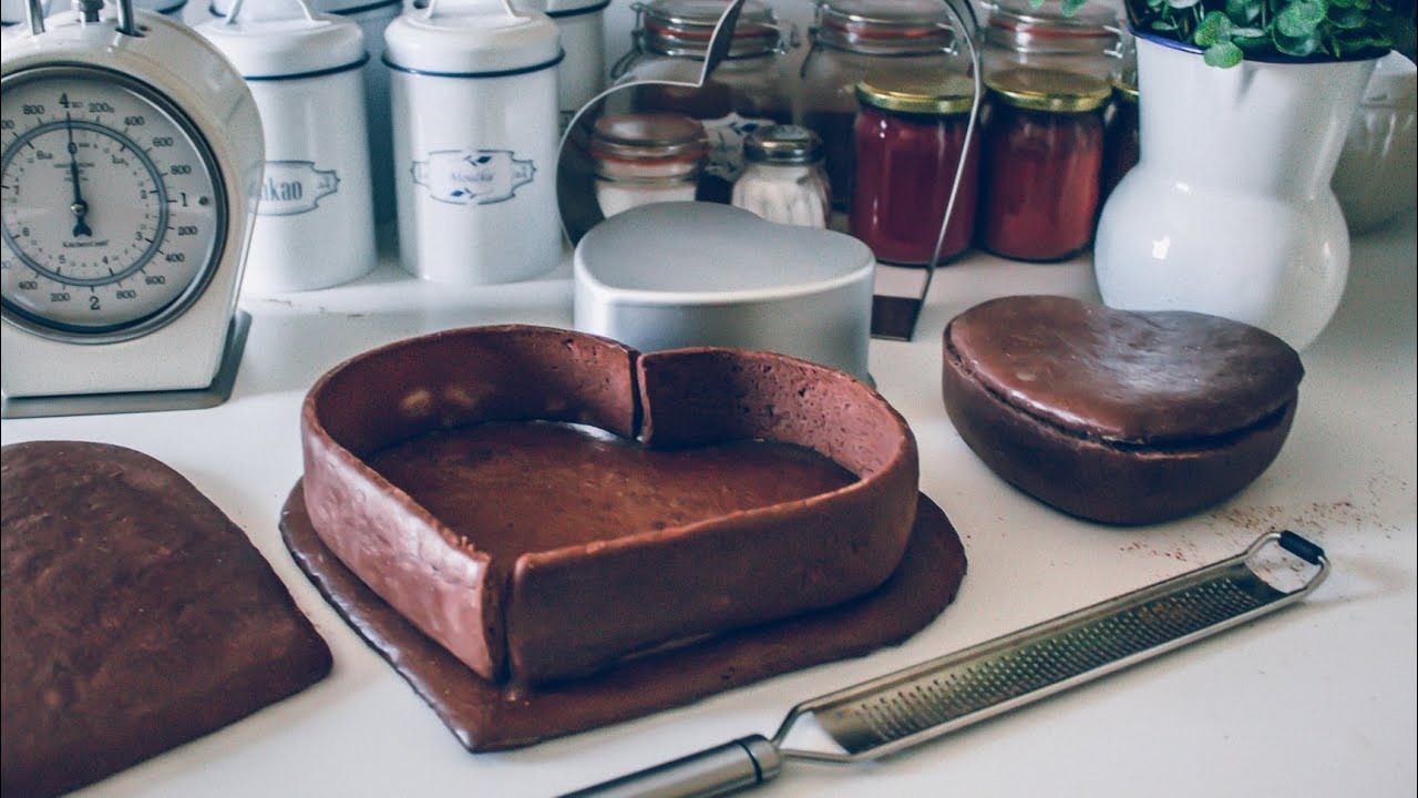 Jak na perníkovou kazetu ve tvaru srdce