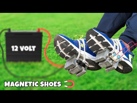 We Made Spiderman Shoes Using 12 Volt Battery