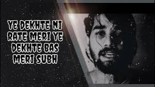 KALAM INK - AFSOOS LYRICS VIDEO || KALAM INK ||DARK RAP || 2021 STORY TELLING RAP