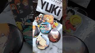 Things I bought from yuki Anime Store - مشترياتي من يوكي انمي ستور