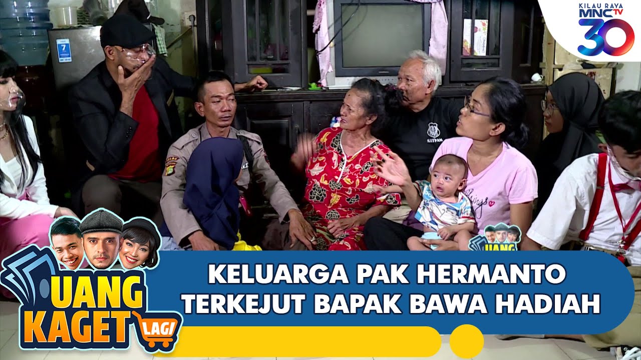 BAHAGIANYA KELUARGA PAK HERMANTO KETKA MENDAPAT BANYAK HADIAH- UANG KAGET LAGI