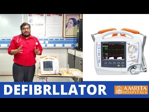 Know about Defibrillator || How to operate defibrillator || Cardioversion and