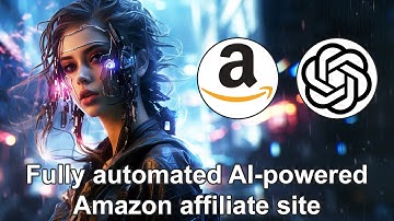 Fully automated AI-powered Amazon affiliate site in 3 minutes
