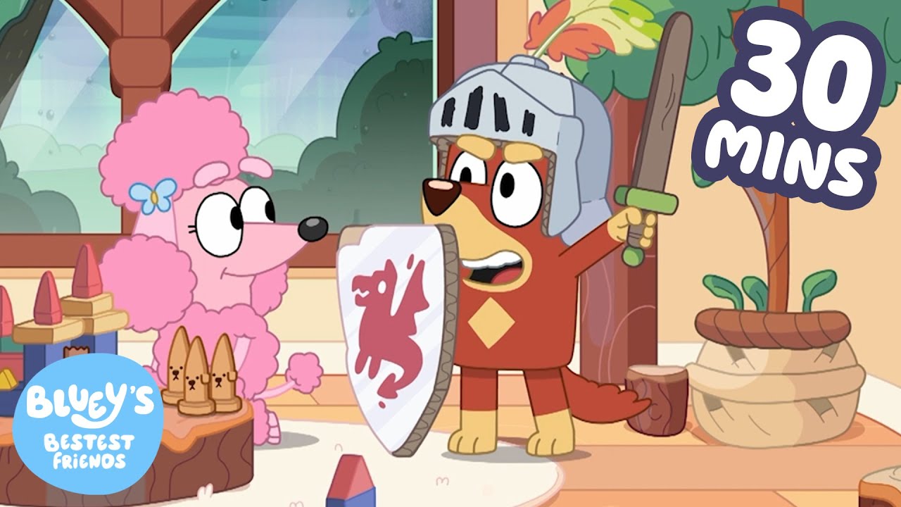 30 Minutes of ENERGETIC Moments With Bluey & Friends! 💙 | Bluey's Bestest Friends - Official Channel