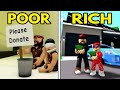 SON and DAD POOR to RICH in ROBLOX BROOKHAVEN RP...