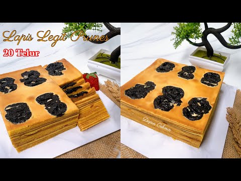 Resep Lapis Legit Premium 20 Telur