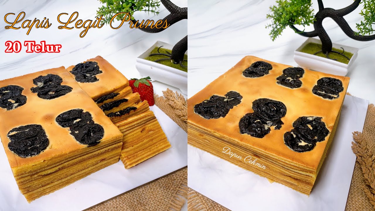 Cukup 20 Telur Jadikan Kue Lapis Legit Premium Sangat Enak