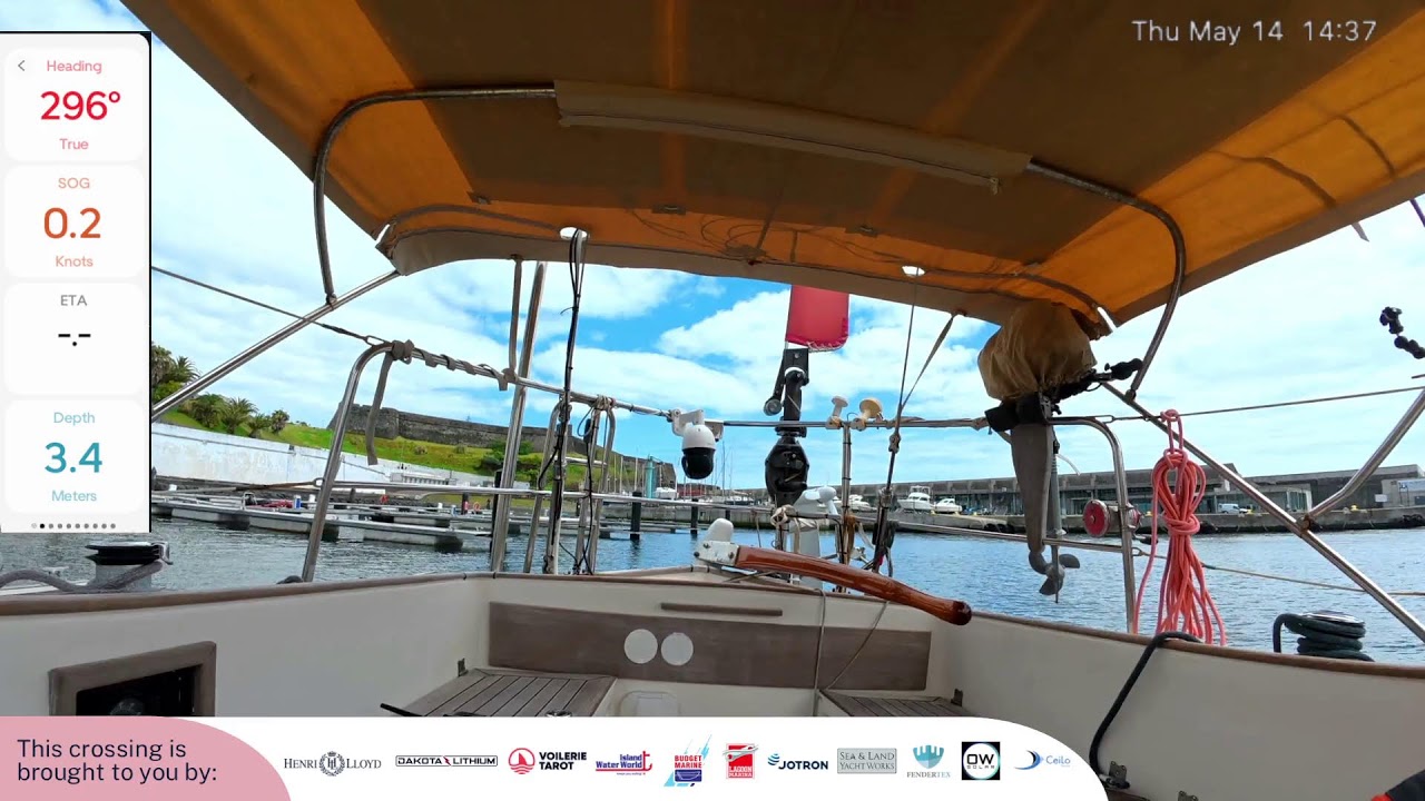 ⁣24/7 LIVE - Mara Solo Sailing Across the Atlantic Ocean
