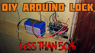 DIY Fingerprint Scanner Door Lock