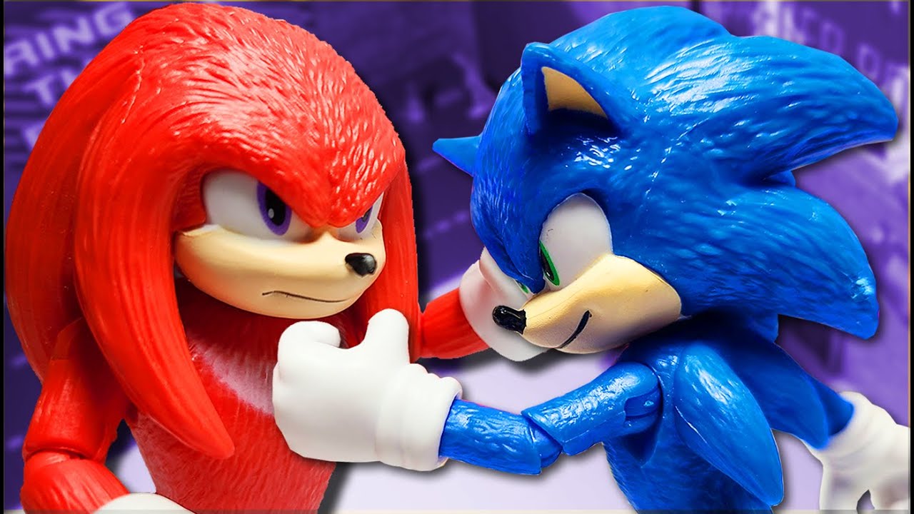 Sonic Movie 2 Trailer Sonic vs Knuckles [Sonic Stop Motion] YouTube