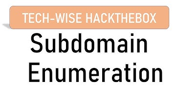 Subdomain Enumeration | HackTheBox | AWS | S3 Bucket