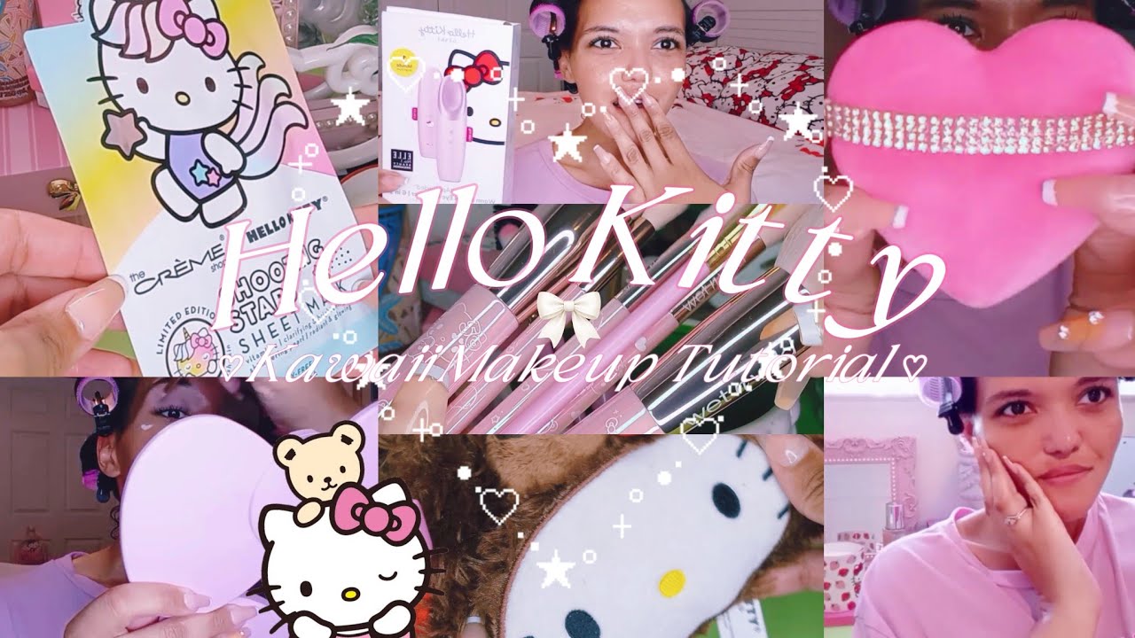 🎀𝗞𝗮𝘄𝗮𝗶𝗶 𝗠𝗮𝗸𝗲𝘂𝗽 𝗧𝘂𝘁𝗼𝗿𝗶𝗮𝗹||𝗛𝗲𝗹𝗹𝗼 𝗞𝗶𝘁𝘁𝘆 𝗘𝗱𝗶𝘁𝗶𝗼𝗻🎀