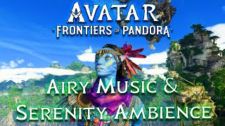 Avatar Frontiers of Pandora | Airy Music & Serenity Ambience 4K (Etuwa At Storyteller's Stone)