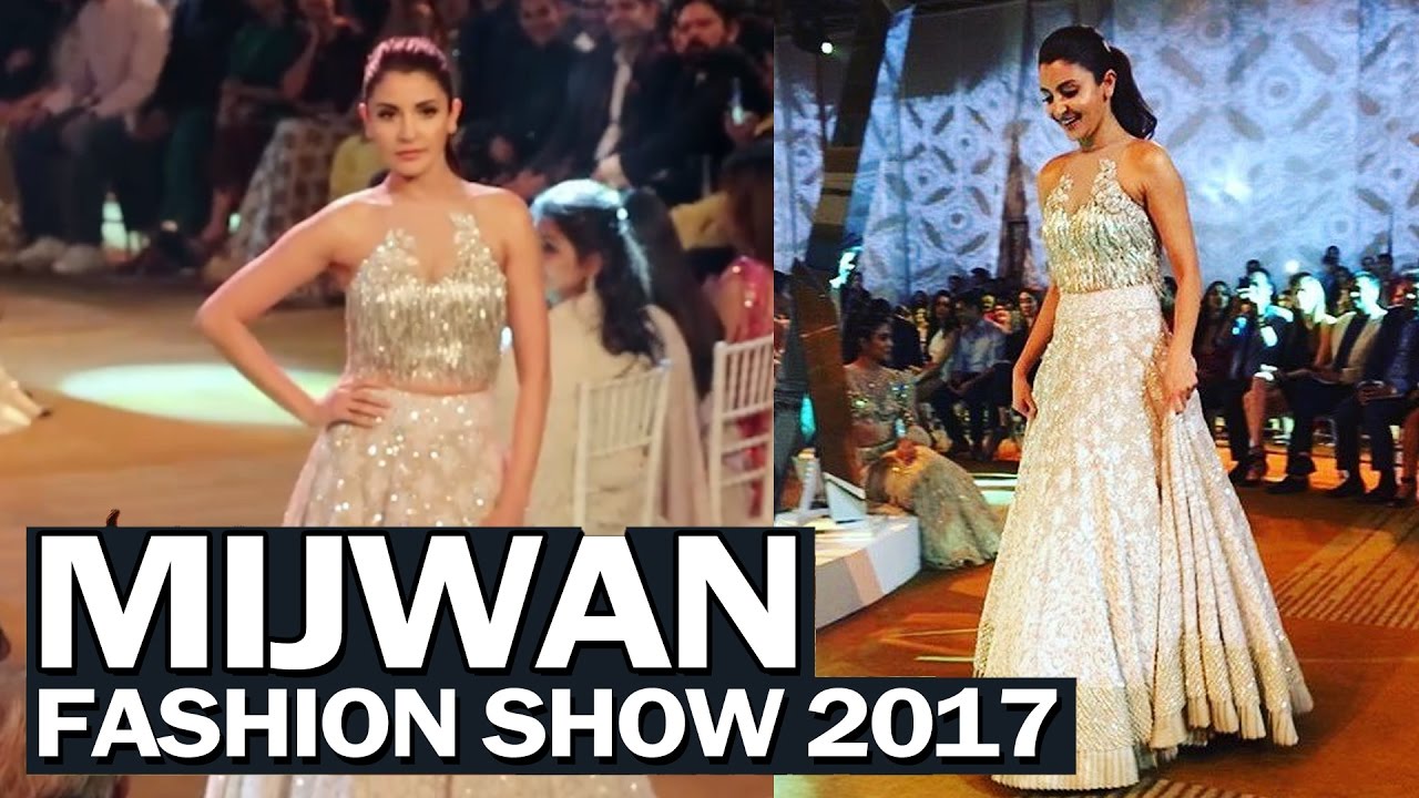 Gorgeous Anushka Sharma Walks The Ramp At Mijwan 2017 Fashion Show