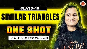 Similar Triangles in 1 Shot | ( Class 10 ) Math  | SSC 2025 | AP & TS State board | CBSE | Uma ma