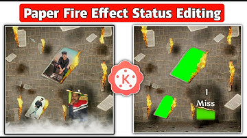 Photo Fire Effect Status Editing || Kinemaster Status Editing || Status Editing Video | Jsr ka Lond