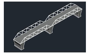 AutoCAD 3D Bridge Design | Structural Modeling Tutorial